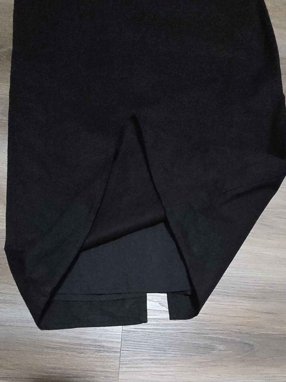 NWT Commense Linen Cowl Neckline Elegant Black Sleeveless Sheath Dress - Size M - Picture 6 of 15